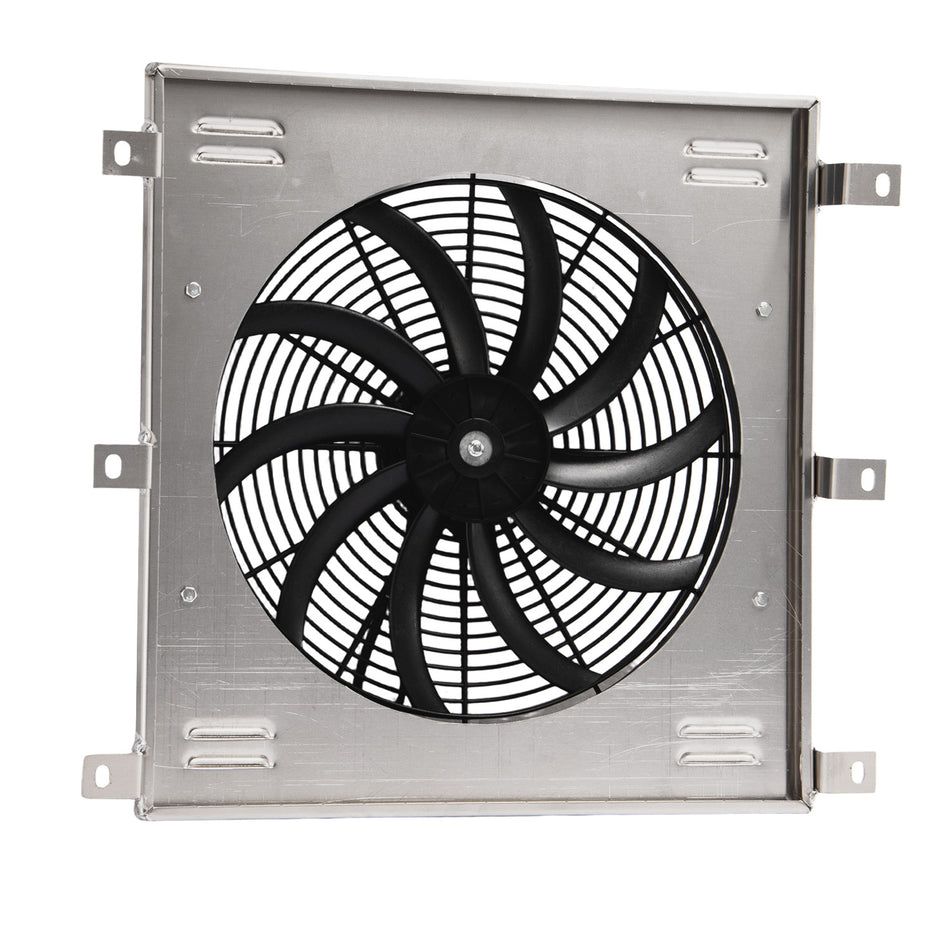 ASI Performance For 1947-54 Chevy Truck 3100 3600 3700 3.5 L6 Aluminum Shroud+Electric Fan+Relay