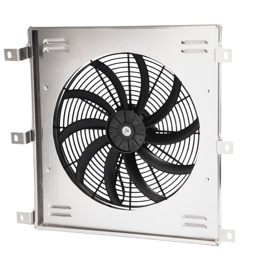 ASI Performance For 1947-54 Chevy Truck 3100 3600 3700 3.5 L6 Aluminum Shroud+Electric Fan+Relay