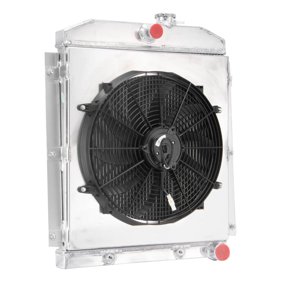 ASI Performance 3-Row Radiator Shroud Fan For 1947-1954 Chevy 3100 3600 3700 3800 3900 4.3L#1951