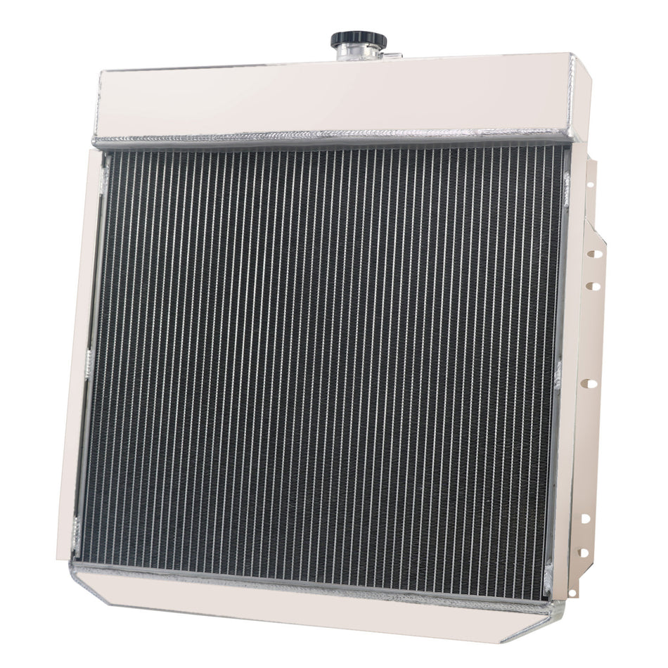 ASI Performance 3 Row Aluminum Radiator Shroud Fan For 1953-1956 1954 Ford F-100 F-250 F-350 ,