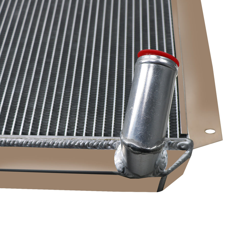 ASI Performance 3 Row Aluminum Radiator For 1955 1956 Plymouth Belvedere Fury Plaza Savoy