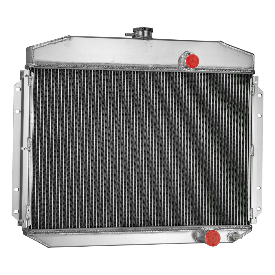 ASI Performance 3 Row Aluminum Radiator Fit 1961-1964 1963 Ford F100 F250 F350 Pickup 3.6L l6 MT