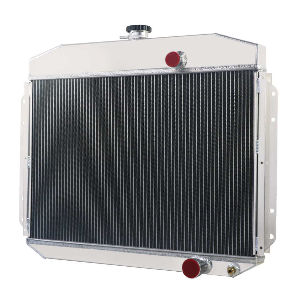 ASI Performance Upgrade 3-Row Radiator For 1961~1964 1962 Ford F100 F250 F350 Pickup Truck 6Cyl