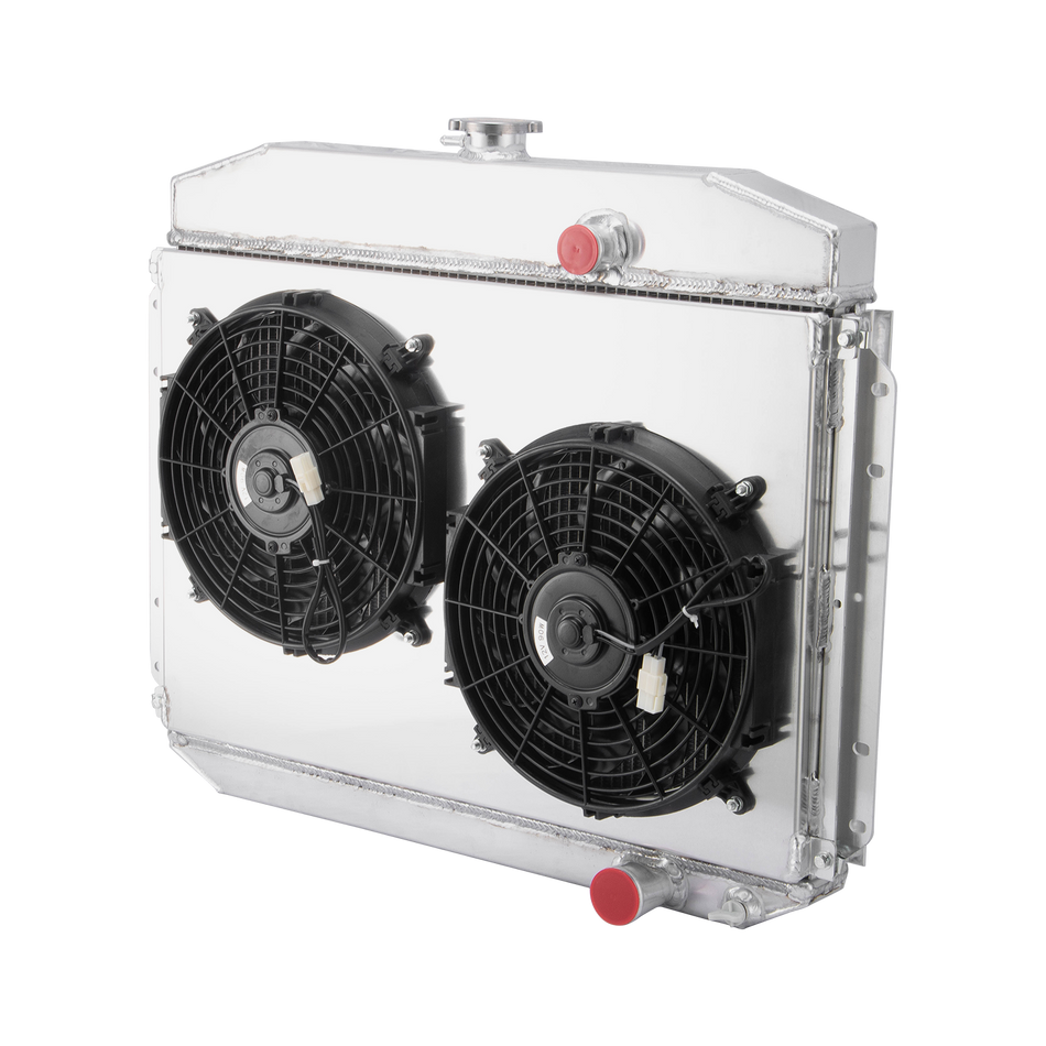 ASI Performance 3 Row Radiator Shroud Fan For 1961-64 Ford F-250 F-100 F-350 Pickup Truck