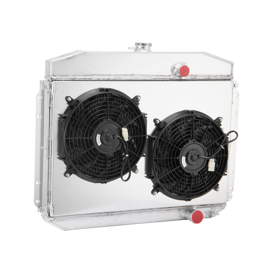 ASI Performance 3 Row Radiator Shroud Fan For 1961-64 Ford F-250 F-100 F-350 Pickup Truck