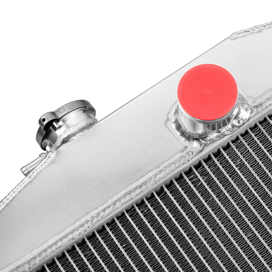ASI Performance 3 Rows Aluminum Radiator For 1961-1971 67 International Harvester Scout 2.5/3.2L