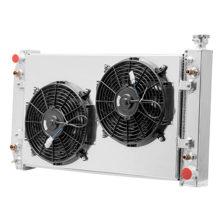 ASI Performance 3 Row Radiator Fan Shroud For 88-99 Chevy GMC C/K C1500 C2500 C3500 5.0L 5.7L V8