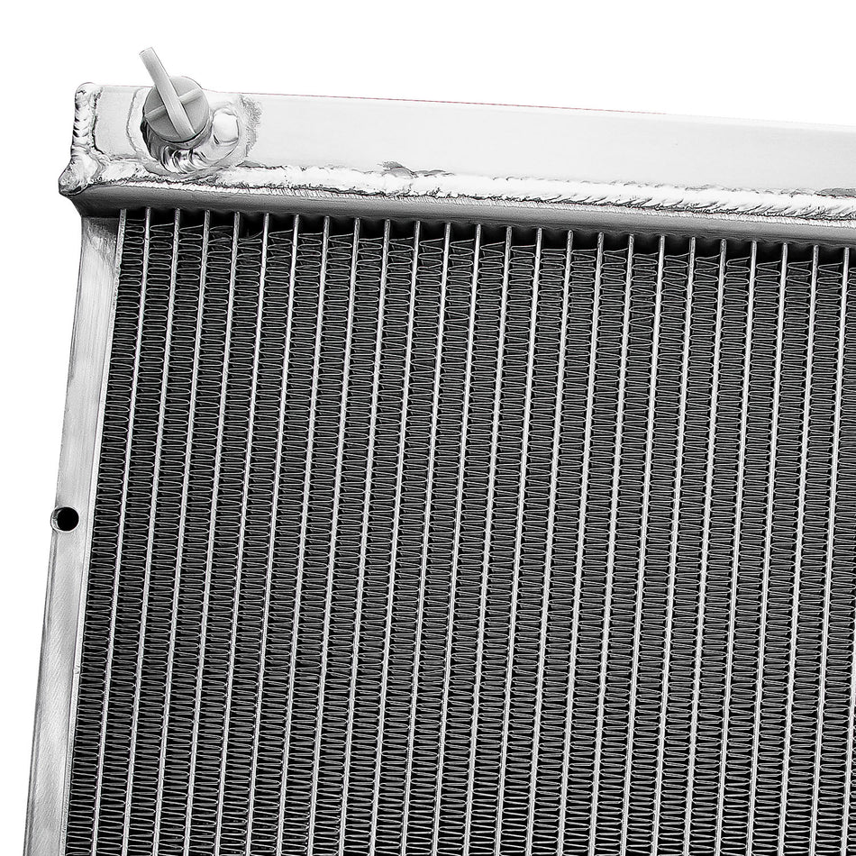 3 Row Radiator For 1973-1991 Chevy C/K C10 C20 C30 K10/20 V8 GMC Pickup 20-1/4" H x 33-1/4" W