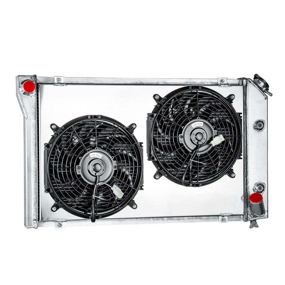ASI Performance 3Row Radiator Shroud+Fan Fit 1977-82 Chevy Corvette C3 305 350 5.0L 5.7L V8
