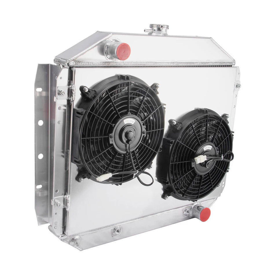 ASI Performance 3 Row Radiator Shroud Fan for 66-79 Ford F100 F150 F250 F350 PICKUP Chevy V8 Eng