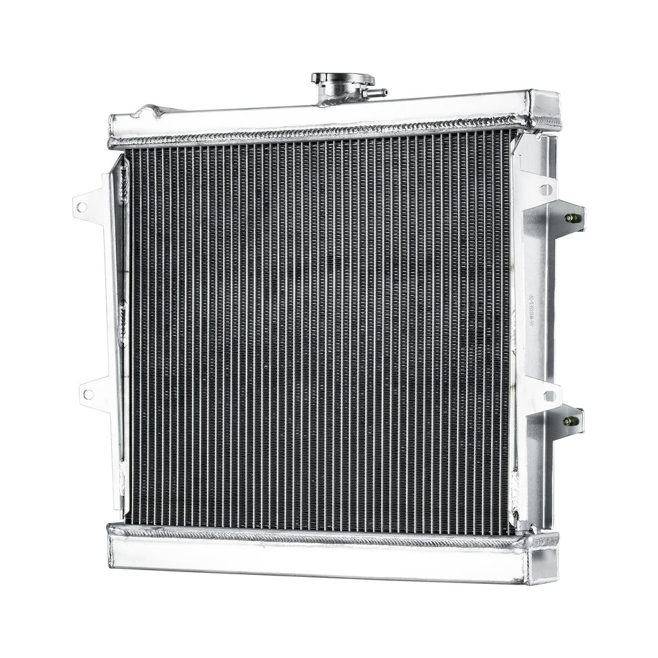 ASI Performance CU945 3Row Radiator Shroud+Fan Fit 1984-1995 Toyota Pickup 4Runner 2.4L L4 MT
