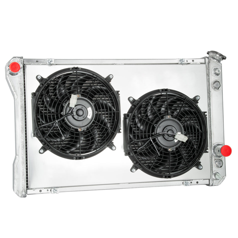 ASI Performance 3-Row Radiator Shroud Fan For 1982-1992 Chevy Camaro/Pontiac Firebird Trans Am