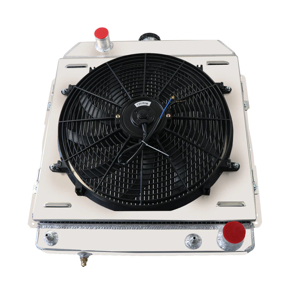 ASI Performance 4 Row Radiator Shroud Fan For 1958 Chevy Impala/Del Bel Air/Ray Nomad/Caprice