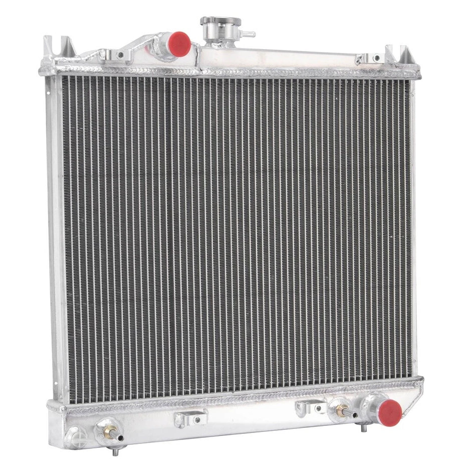 ASI Performance DPI981 4ROW Radiator & Shroud Fan For 1987-1999 Dodge Dakota 2.2L 2.5L 3.9L