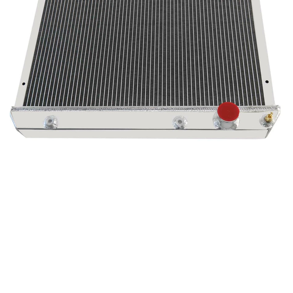 ASI Performance 4 Rows Aluminum Radiator For 1963-1966 1964 1965 Chevy/GMC C/K C10 C20 C30 Engine Pickup Truck 283ci V8 389ci 23-2/9" H x 24-4/5" W