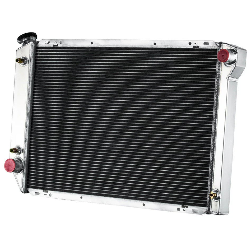 ASI Performance 2Row Aluminum Radiator Fit 1980-84 83 Ford F150 250 350 Bronco 5.0L/5.8L/7.5L