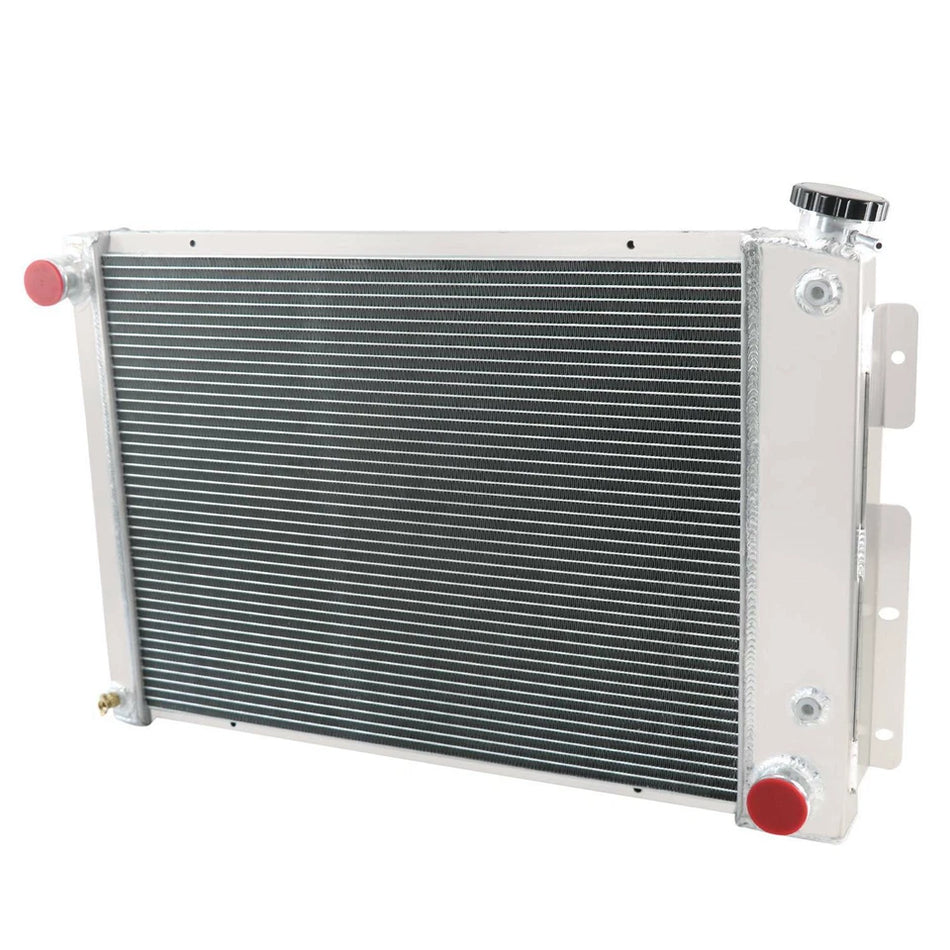 ASI Performance 4-ROW Aluminum Radiator For 1967-1969,1968 Chevrolet Camaro Pontiac Firebird.
