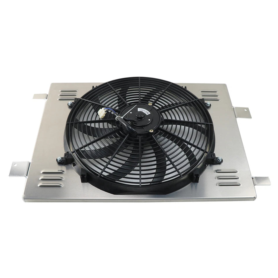 ASI Performance Aluminum Radiator Shroud Fan For Chevy Corvette C6 6.0L 6.2L 7.0L V8 2005-2013