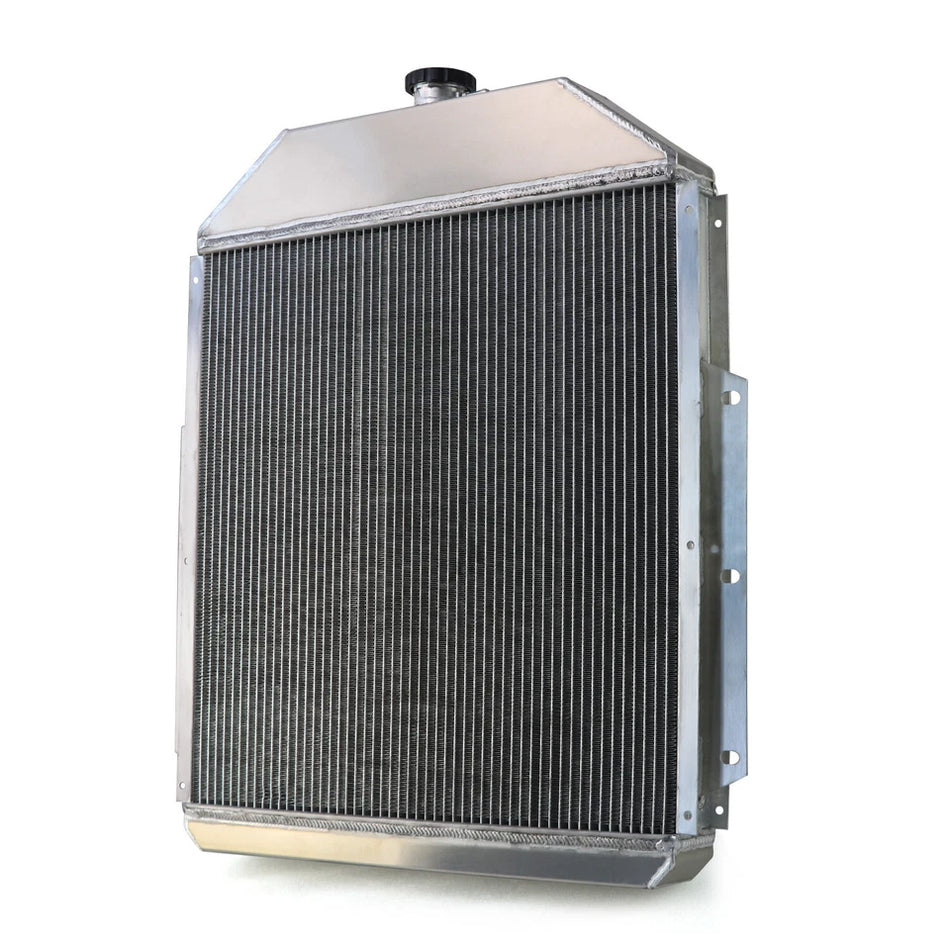 ASI Performance 4 Row Aluminum Radiator For 1942-52 Ford F1 F2 F3 Truck Flathead Configurations
