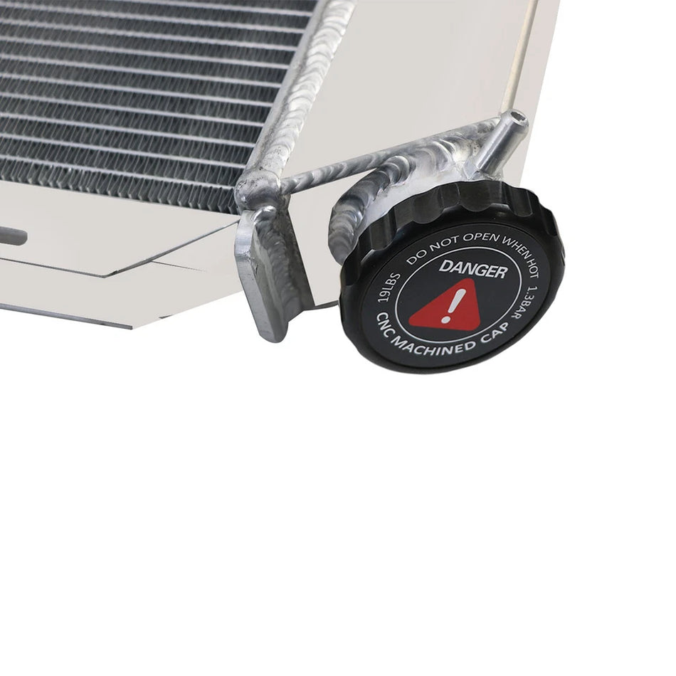 ASI Performance 3 Row Aluminum Radiator For 1979-1993 87 Ford Mustang GT/LX Convertible 5.0L MT