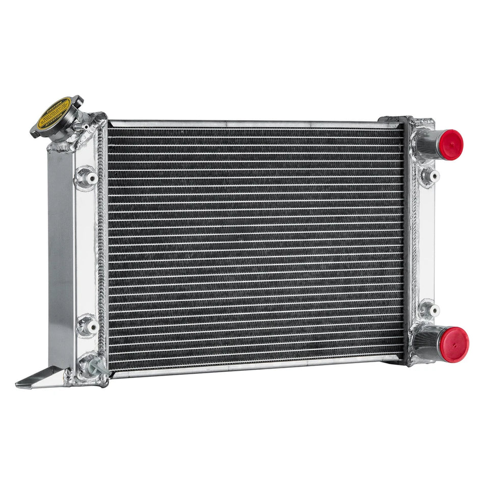 ASI Performance 3 Row Aluminum Radiator For VW Scirocco / Pro Stock Style Drag Racing Use Only
