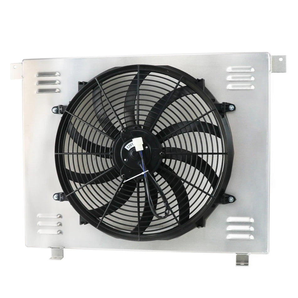 ASI Performance Aluminum Shroud 16"Fan For 2006-2012 Chevy Colorado GMC Canyon Hummer H3 H3T
