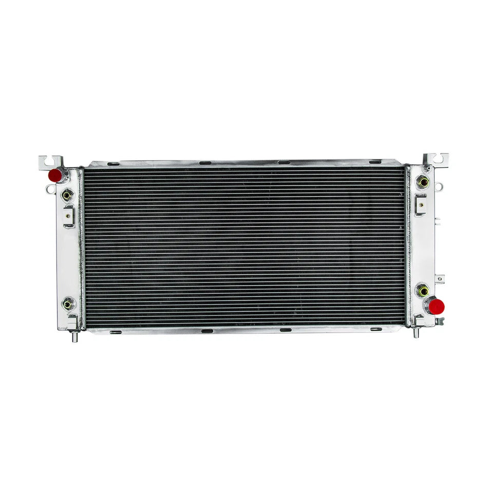 ASI Performance 4 Row Aluminum Radiator For 2014-2020 Chevy Silverado Tahoe 1500 GMC Sierra Yukon XL 6.2L 5.3L V8 43'' W X 19.9'' H