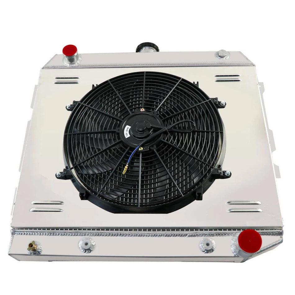 ASI Performance 4 Row Radiator Shroud Fan For 68-73 Dodge Coronet Charger Plymouth Satellite AT
