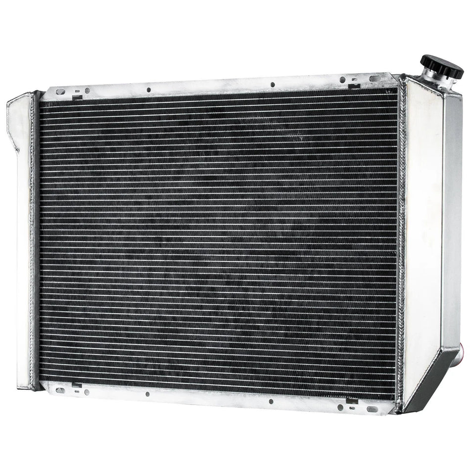 ASI Performance 2Row Aluminum Radiator Fit 1980-84 83 Ford F150 250 350 Bronco 5.0L/5.8L/7.5L
