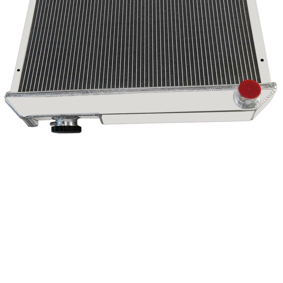 ASI Performance 4 Rows Aluminum Radiator For 1963-1966 1964 1965 Chevy/GMC C/K C10 C20 C30 Engine Pickup Truck 283ci V8 389ci 23-2/9" H x 24-4/5" W
