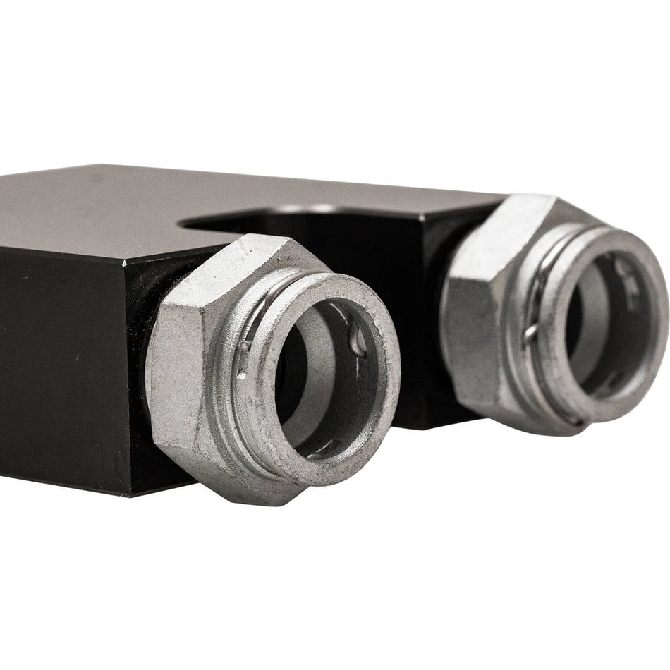 ASI Performance For 2013-2018 2016 15 Cummins 68RFE AS69RC Transmission Cooler Bypass Block 6.7L