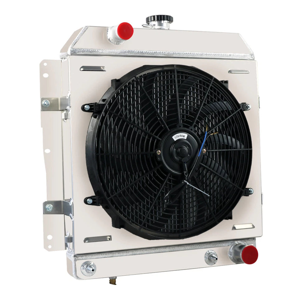 ASI Performance 4 Row Radiator Shroud Fan For 1958 Chevy Impala/Del Bel Air/Ray Nomad/Caprice