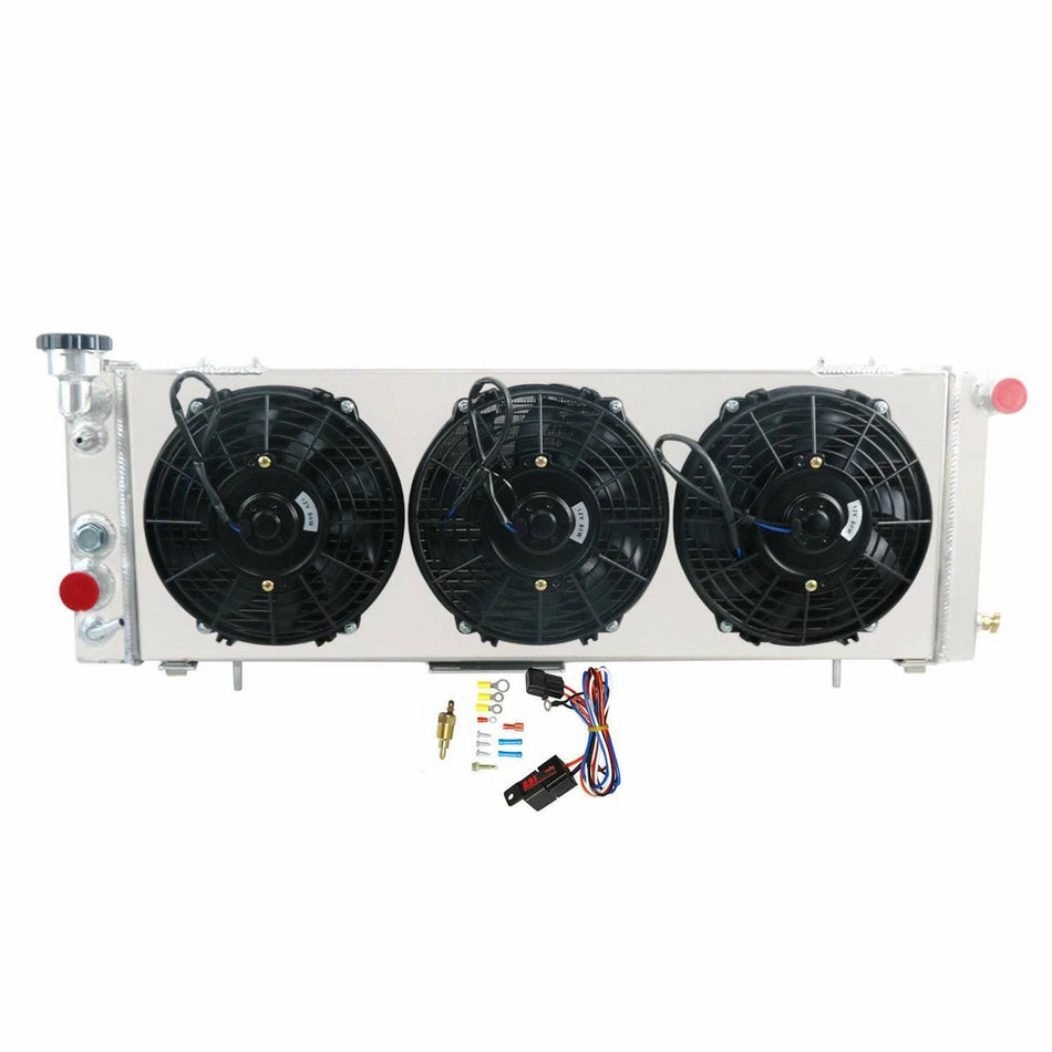 ASI Performance 3 ROW Radiator Shroud Fan Relay For Jeep Cherokee XJ 4.0L AT MT 1991-2001