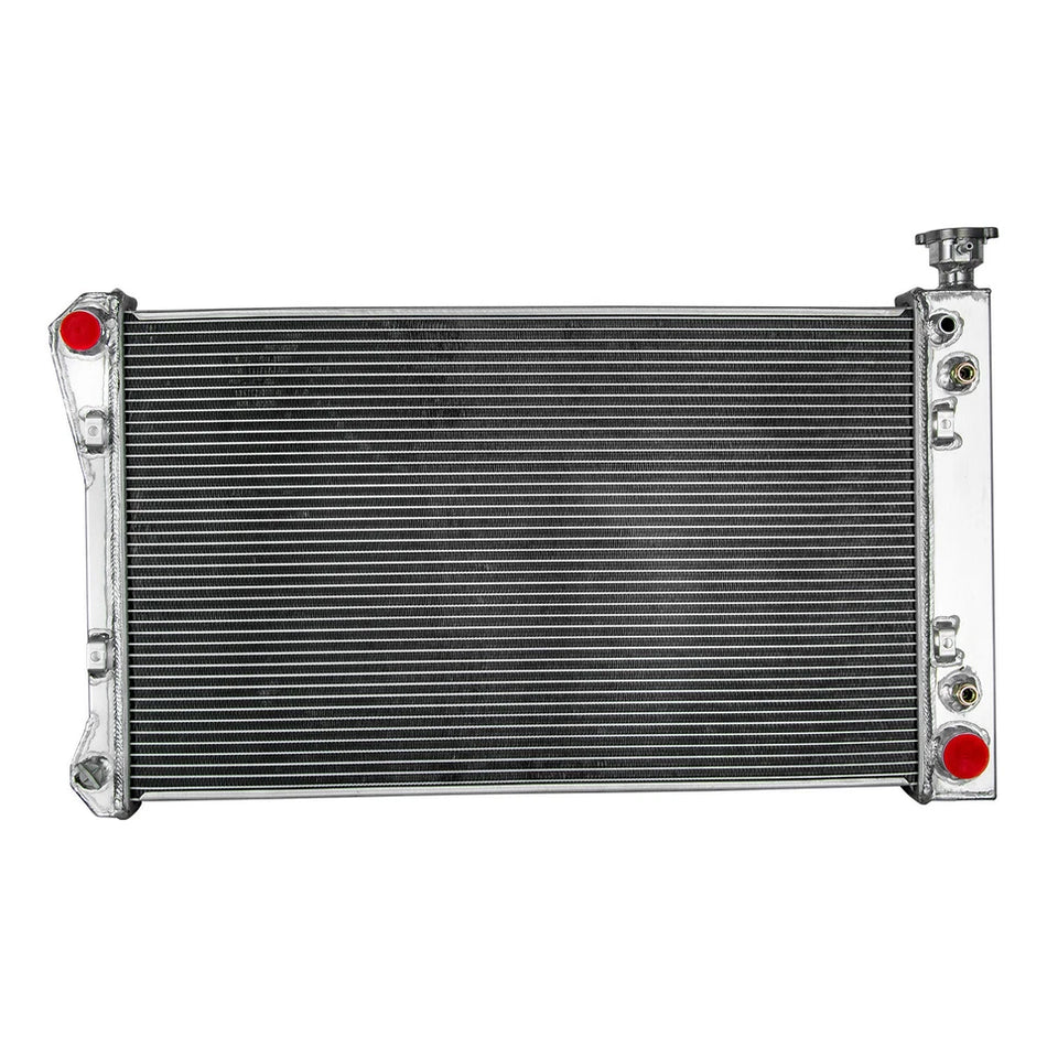 ASI Performance 2 Row Aluminum Radiator For 1988-1997 Chevy GMC C/K C1500 2500 3500 4.3L 5.7L,V8