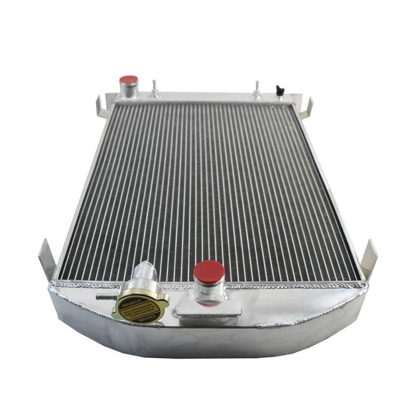 1935 Ford Radiator ASI Performance 3 Row Radiator with Shroud Fan For 1933-1935 Ford MODEL ...